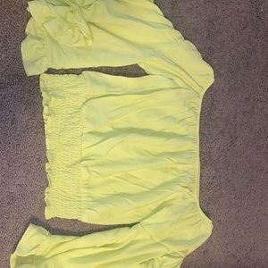 Off the shoulder top